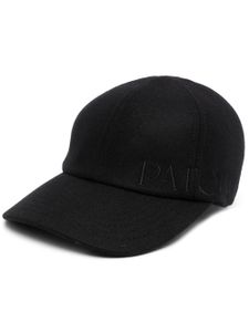 Patou casquette à logo brodé - Noir