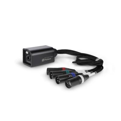 Palmer AoC Loom XLRm van etherCON naar 4x XLR male 50cm