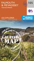 Wandelkaart - Topografische kaart 105 OS Explorer Map | Active Falmouth / Mevagissey | Ordnance Survey