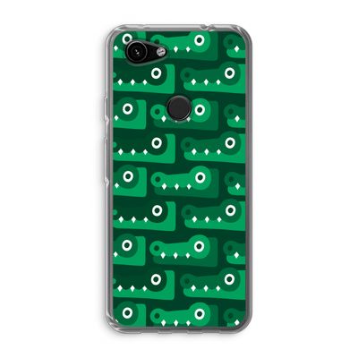 Crocs: Google Pixel 3a Transparant Hoesje