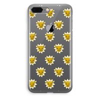 Leeuwenkoppen: iPhone 8 Plus Transparant Hoesje Leeuwenkoppen: iPhone 8 Plus Transparant Hoesje