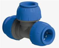 Alusic T-koppeling ø22mm