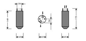 AIRCO DROGER (Zie Foto) 8100D023