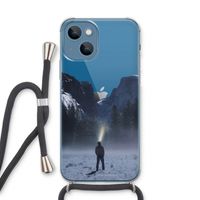 Wanderlust: iPhone 13 Transparant Hoesje met koord