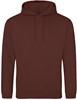 Just Cool JH001 College Hoodie - Chocolate Fudge Brownie - 3XL