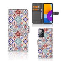 Samsung Galaxy M52 | Bookcase | Tiles Color