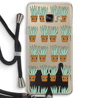Sansevieria: Samsung Galaxy A3 (2016) Transparant Hoesje met koord Sansevieria: Samsung Galaxy A3 (2016) Transparant Hoesje met koord
