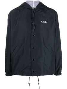 A.P.C. coupe-vent Greg - Bleu