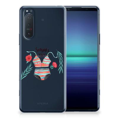 Sony Xperia 5II Telefoonhoesje met Naam Boho Summer Sony Xperia 5II Telefoonhoesje met Naam Boho Summer