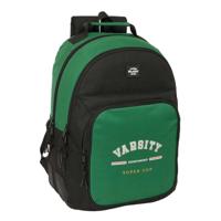 Schoolrugzak BlackFit8 Varsity Zwart Groen 32 x 42 x 15 cm