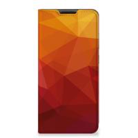 Stand Case voor Samsung Galaxy A72 (5G/4G) Polygon Red