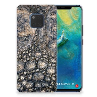 Huawei Mate 20 Pro | TPU Hoesje | Krokodillenprint