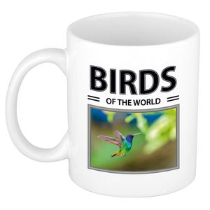 Kolibries mok met dieren foto birds of the world