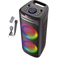 Lichtluidspreker met Cd Drive Inovalley MS06 -CD -XXL - Bluetooth 5.0 - 1000W - Karaoke -functie
