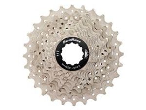 Sunrace Cassette 10 speed 11-28t. csrs0 zilver alu spider