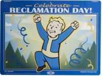 Fallout Metal Sign - Reclamation Day