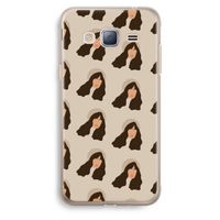 Bonjour mon amour: Samsung Galaxy J3 (2016) Transparant Hoesje