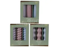 Dinerkaars 12cm Set van 3 Assorti 1st