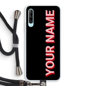 Namecase: Huawei P Smart Pro Transparant Hoesje met koord