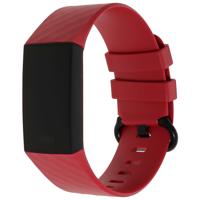 Fitbit Charge 3 & 4 Sport Wafel Band - Rood Fitbit Charge 3 & 4 Sport Wafel Band - Rood