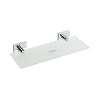 Glazen Planchet Sapho X-Square 60x5.5 cm Chroom Sapho