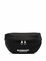 Burberry sac banane Sonny à logo imprimé - Noir - thumbnail