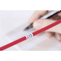HellermannTyton 598-40402 HSMB-C4-1402-WH-1402-CL/WH Laminator voor kabeletiketten Wit 1 stuk(s) - thumbnail