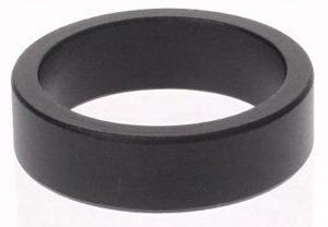Ergotec Spacer 11/8 (28.6) 10mm matzwart