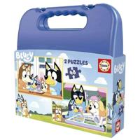 Set van 2 Puzzels Educa Bluey 48 Onderdelen