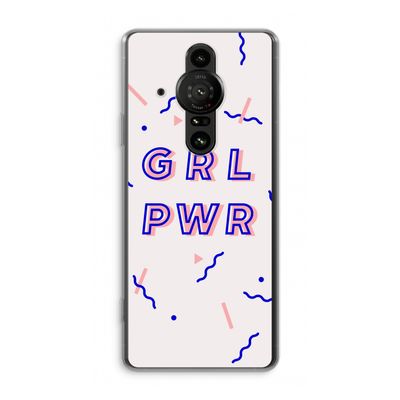 GRL PWR: Sony Xperia Pro-I Transparant Hoesje