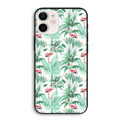 Flamingo bladeren: iPhone 12 Pro Biologisch afbreekbaar hoesje