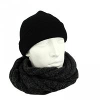 Fostex Commando Muts - heren - zwart - one size - warm - acryl