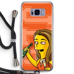 Jamie Lee Simpson: Samsung Galaxy S8 Plus Transparant Hoesje met koord