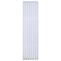 Design Radiator Belrad | 180x47.2 cm | CV radiator | Midden aansluiting | Ovaal dubbelzijdig | 1640 watt | Wit
