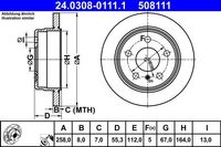 Powerdisc Remschijf 24030801111