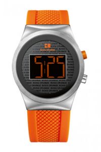 Horlogeband Hugo Boss HB-154-1-29-2387OR Rubber Oranje