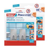 6x Tesa Powerstrips metaal haken small klusbenodigdheden