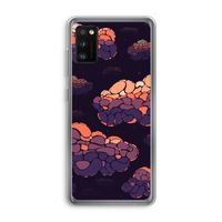 Patroon Wolken: Samsung Galaxy A41 Transparant Hoesje