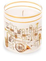 Seletti bougie Trumpets en porcelaine - Blanc - thumbnail