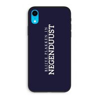 Blijve plakken in Negenduust: iPhone XR Biologisch afbreekbaar hoesje