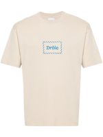 Drôle De Monsieur t-shirt Le Rose en coton - Marron - thumbnail