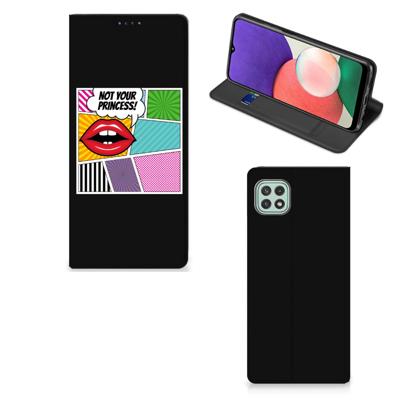 Samsung Galaxy A22 5G Hippe | Standcase | Popart Princess