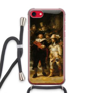 De Nachtwacht: iPhone SE 2020 Transparant Hoesje met koord