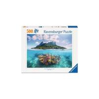 Ravensburger - eiland en koraalwereld - legpuzzel - 500 stukjes