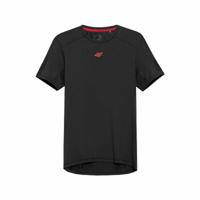 Heren-T-Shirt met Korte Mouwen 4F TSMF019 Zwart - Maat: M