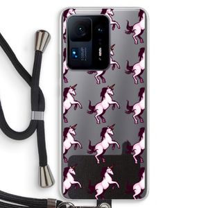 Musketon Unicorn: Xiaomi Mi Mix 4 Transparant Hoesje met koord
