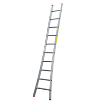 SuperPRO Enkele Ladder SuperPRO Geanodiseerd Uitgebogen | 16 Sporten - 1250300116