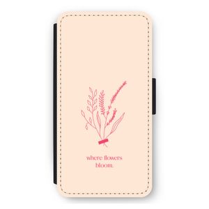 Where flowers bloom: iPhone 11 Pro Max Flip Hoesje