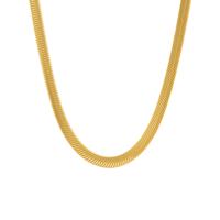 Snake ketting - Stainless steel - Goud