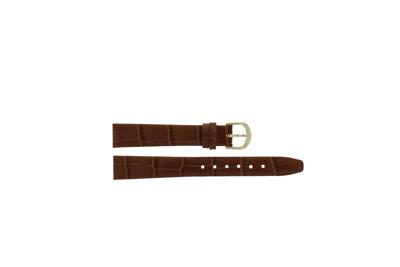Horlogeband Universeel D414 Leder Cognac 14mm